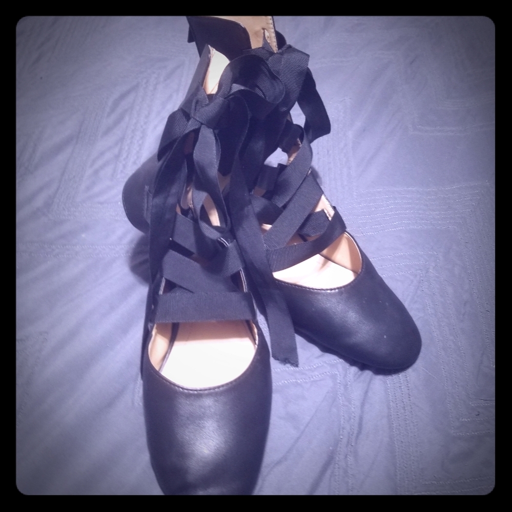 Zara lace ups
